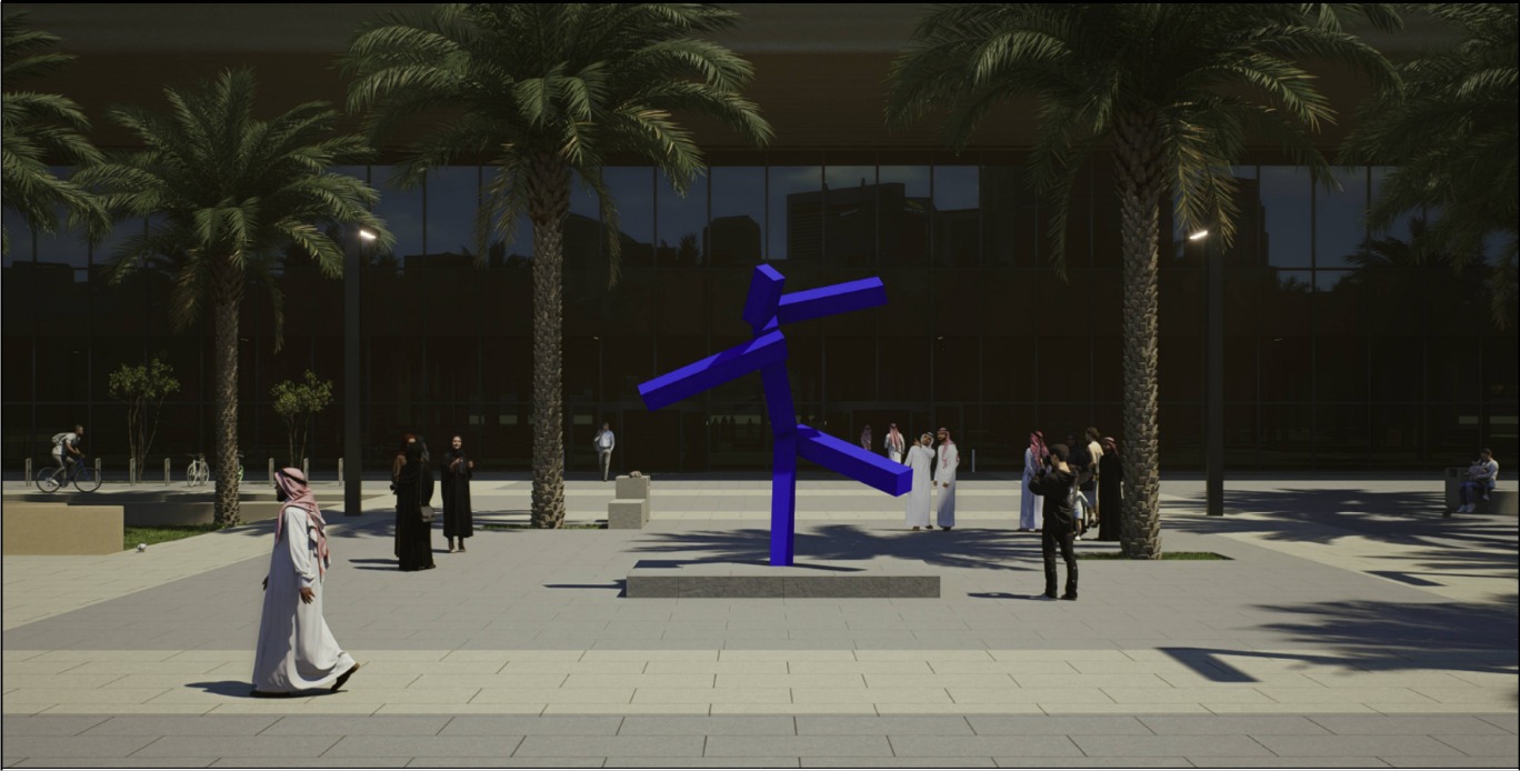 Untitled Steel Sculpture — Sculptures & Artwork project in Riyadh